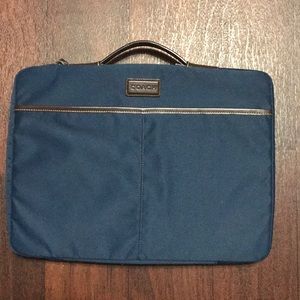 Coach laptop case